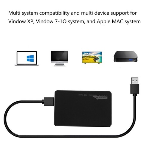 External Hard Drive Enclosure Adapter USB 3.0 To Hard Disk Case Housing - Afbeelding 2 van 11