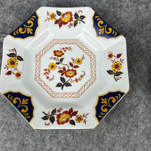 Mikasa Far East L6104 Fine China 21 Pieces Floral Octagon Plates Bowls Saucers - 第 3/13 張圖片