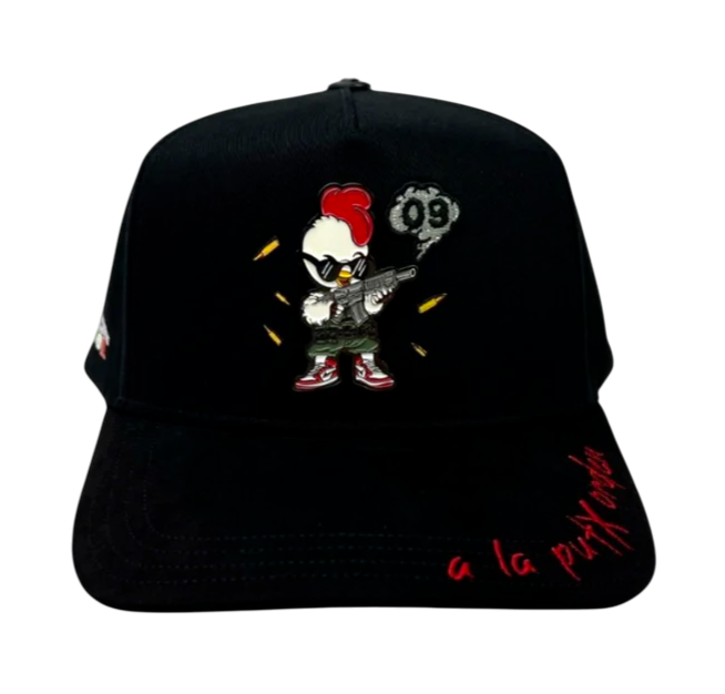 BIGG BOSS BLACK CHICKEN LITTLE SNAPBACK HAT CHICKEN09 BLK | eBay