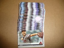 2019 Topps BASE LOT OF 100 CARDS BRAD BOXBERGER DIAMONDBACKS #305