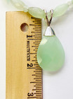 HSN Jay King Sterling Silver Green Calcite Pendant with Beaded Necklace — photo 5