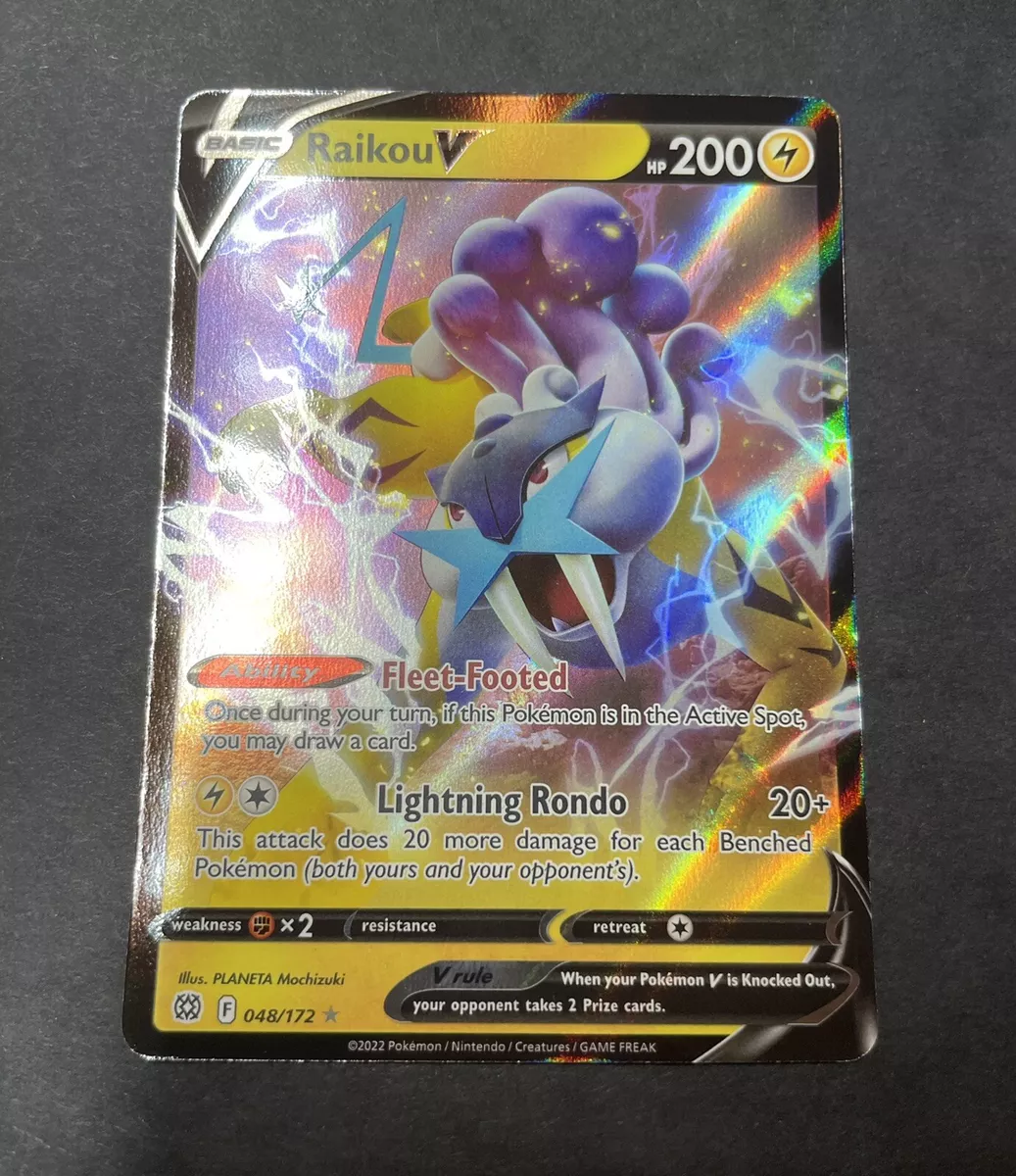 Raikou V - Brilliant Stars Pokémon card 048/172