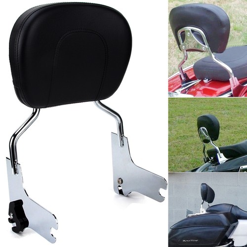 Rear Passenger Sissybar Sissy Bar Back Rest Backrest For Harley
