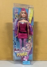 Barbie in Princess Power Super Hero Barbie Doll 2014 New Damaged Box