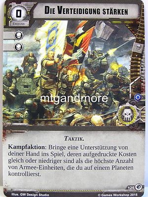Warhammer 40000 Conquest LCG - Die Verteidigung stärken #125 - Der letzte Schach