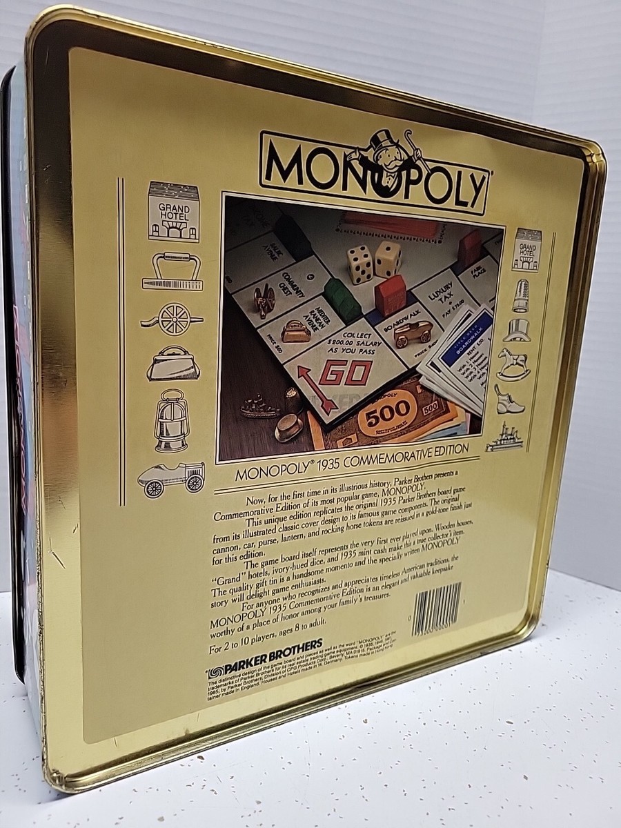 マスターモノポリー Parker Brothers Monopoly 1935 Commemorative Edition Complete Game
