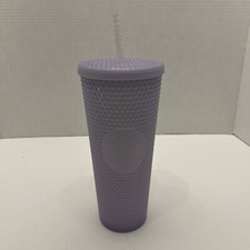 Starbucks 2021 Holiday Tumbler Icy lilac Bling Studded Cold Cup 24oz NWT NEW