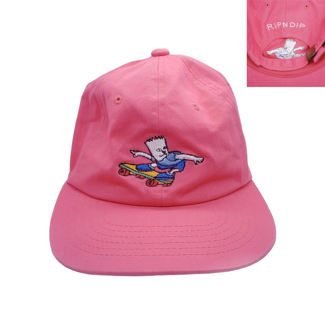 Ripndip Cat Cap/Hat Bart Simpson Skateboarding Ca… - image 1
