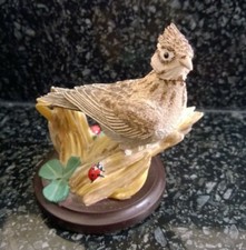 Vintage The Country Bird Collection The Skylark Bird Figure Decorative