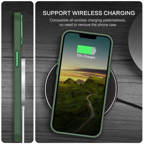 Funda magnética resistente a prueba de golpes para teléfonos MagSafe de 6,1"" para iPhone 13/14 - Imagen 78 de 102