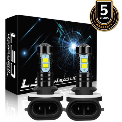 2 Bright LED light bulbs for Deere X728 JD Gator AXE16948 R136239 A-R136239 bulb
