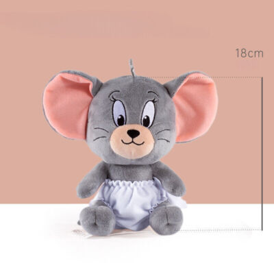 Tom and Jerry Cartoon Figure Plush Doll Tuffy Cute Soft Toy Kids