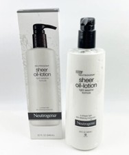 Neutrogena Body Sheer Oil Lotion For Dry Skin Light Sesame Formula 32 oz Jumbo