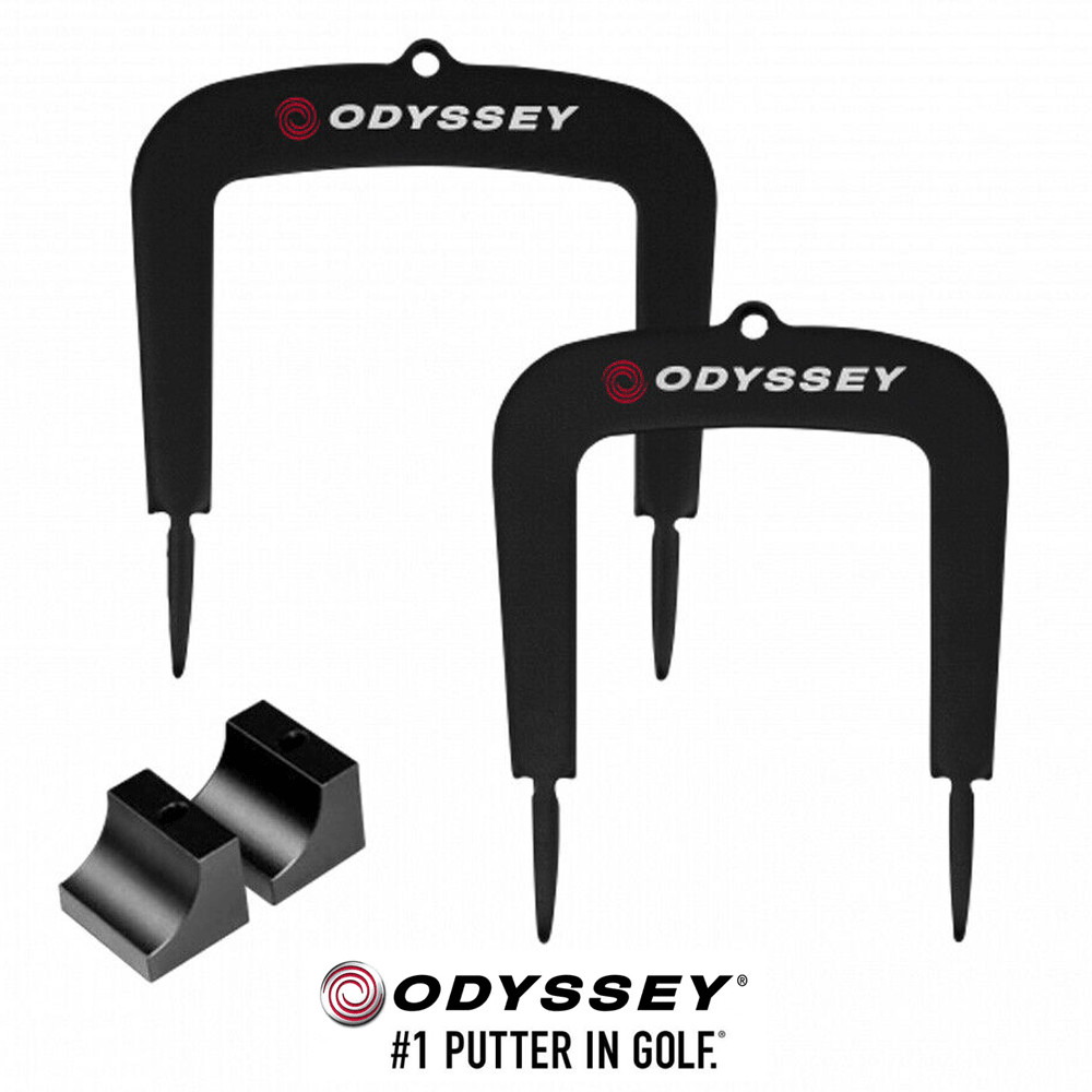 CALLAWAY ODYSSEY PUTTING GATES GOLF TRAINING AID / X 2 PUTTING GATE SET