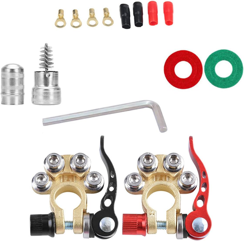 2pz 175A Kit di Connettori Rapidi Batteria, Impermeabile Base 2pz 175A Kit di Connettori Rapidi Batteria, Impermeabile Base