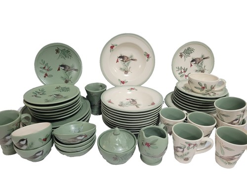 Corning Ware Creations Stoneware 7 oz. Blue Set of 4 | eBay