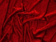 PANNESAMT Samt  DUNKELROT  METERWARE Weihnachten Stoff Stoffe