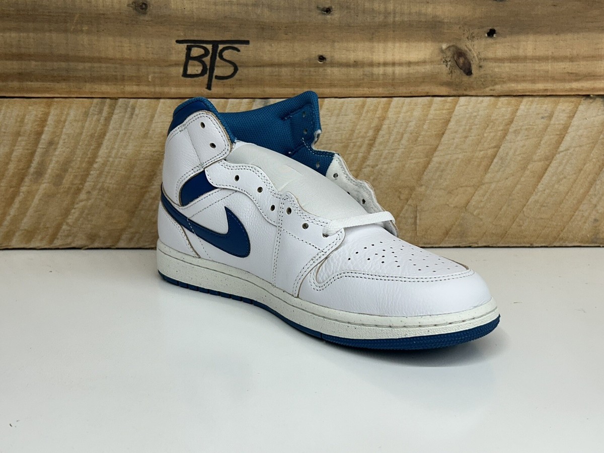 Nike Air Jordan 1 Mid SE “Industrial Blue” White Multi Size Men