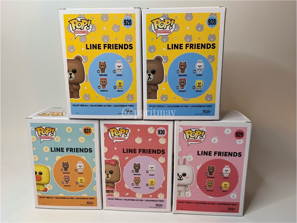 LINE FRIENDS ラインフレンズ 4個セット FUNKO ファンコポップ LINE FRIENDS ラインフレンズ 4個セット FUNKO ファンコポップ