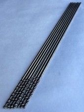 GENERAL DYNAMICS COBALT TWIST DRILLS  SIZE 21 (.1590”) 12” Long Qty.7 (AUG071)