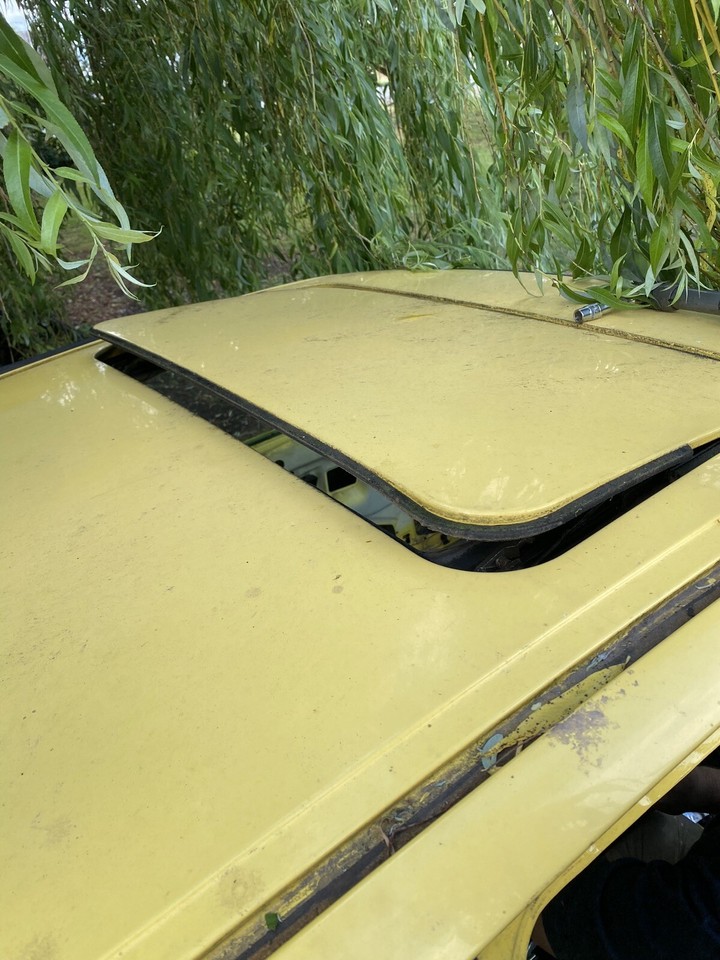 VW CORRADO SUNROOF MECHANISM COMPLETE WORKING eBay