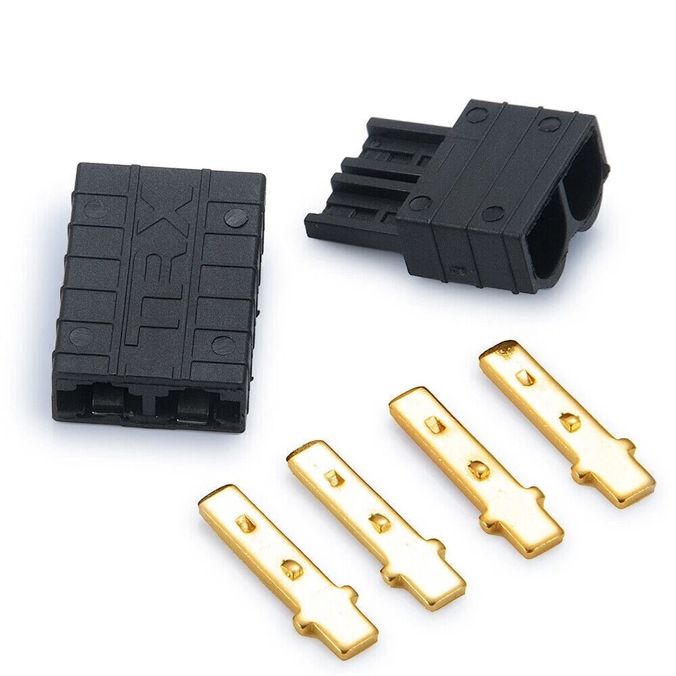1/10/20 pair Male Female For TRX Connector Plug RC Motor Lipo/NiMh Battery - Image 3 of 4