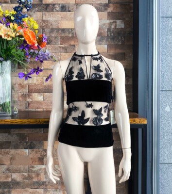 Armani - Emporio Armani Authentic 2005 Vintage Elegant Evening Top 44IT