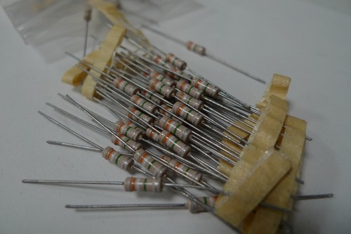 Resistor Metal Film Philips 5% X5 Off Original Vintage Resistors Drop Down Menu - Picture 614 of 657