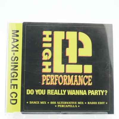 High Performance do you really wanna party CD Gebraucht sehr gut