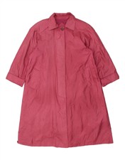 London Fog Womens Overcoat Us 12 Large Red Bl09