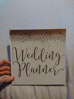 Wedding Planner Book Organiser, Engagement Gift, Bridal Organiser, Rose Gold