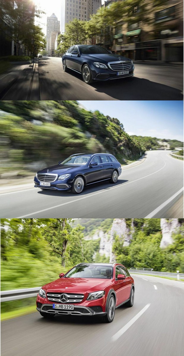 Accessori Mercedes Classe E W213: Tappetini Gomma Premium Neri