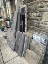 stone and slate reclaimed slabs Flagstones (can Deliver)