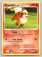 Pokemon Growlithe 63/111 Common Rising Rivals HP on eBay