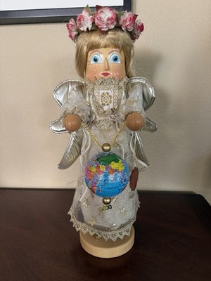 Steinbach Germany Millennium Angel Peace on Earth Nutcracker S1681 Signed No Box