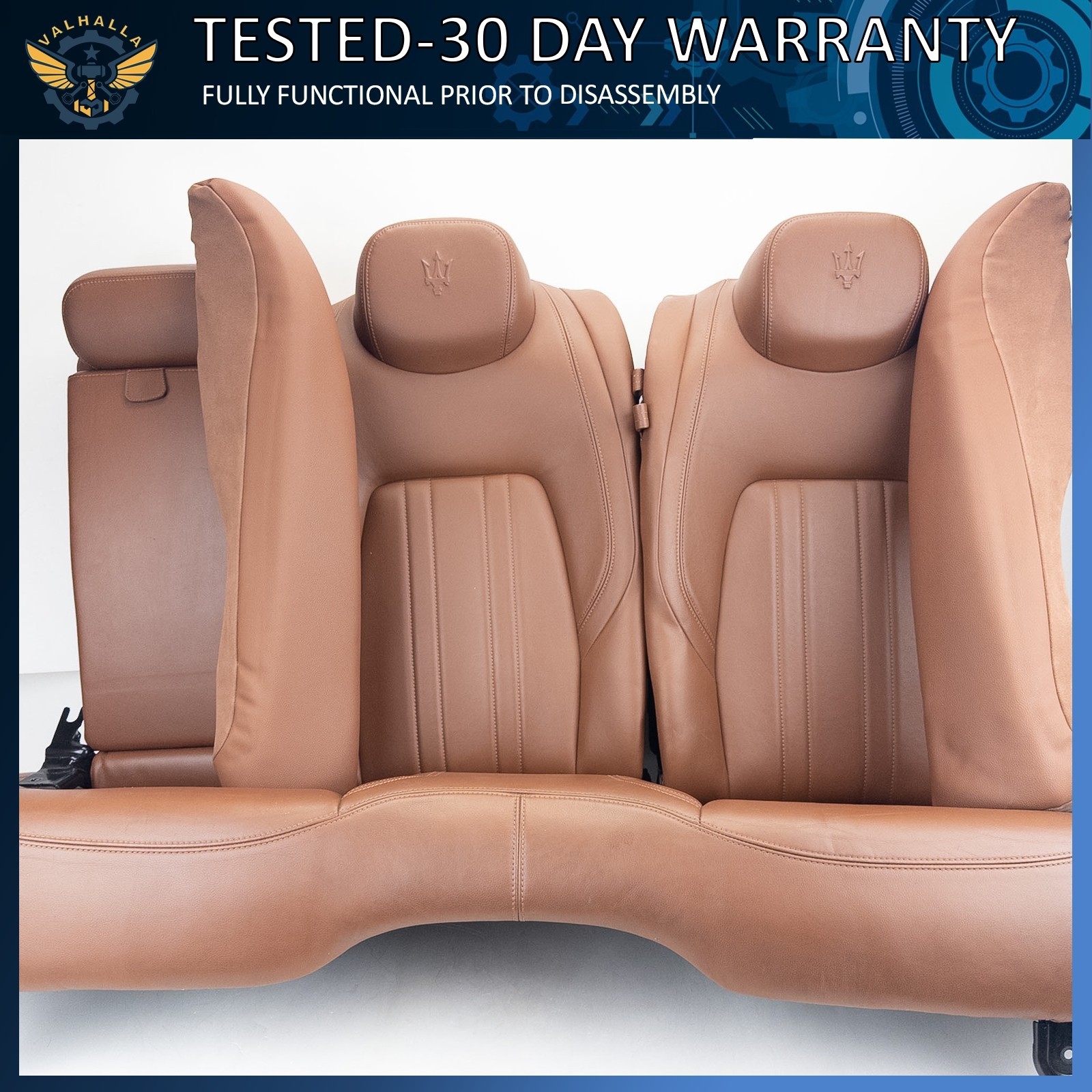 Maserati Ghibli S Q4 2014-2020 Rear Seat cushions Set