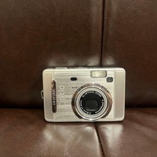 PENTAX Optio S50 Compact Digital Camera Silver Tested Excellent Condition