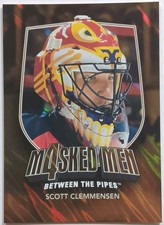 2011-12 ITG Between The Pipes Masked Men Gold Scott Clemmensen /10 Panthers