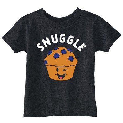 Toddler Funny T Shirts Snuggle Muffin Cute Snuggly Tee For Young Kids