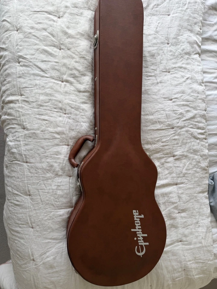 Epiphone 1959 Les Paul Standard 6-String Electric Guitar Aged Dark Cherry Burst, photo 4 of 5