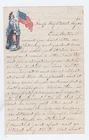 CIVIL WAR LETTER - 7th MA Infantry - Guards Telegraph Lines near Washington DC !