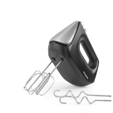 Salter Hand Mixer – 5 Speeds & Turbo, Eject to Change Attachments, Matte Black