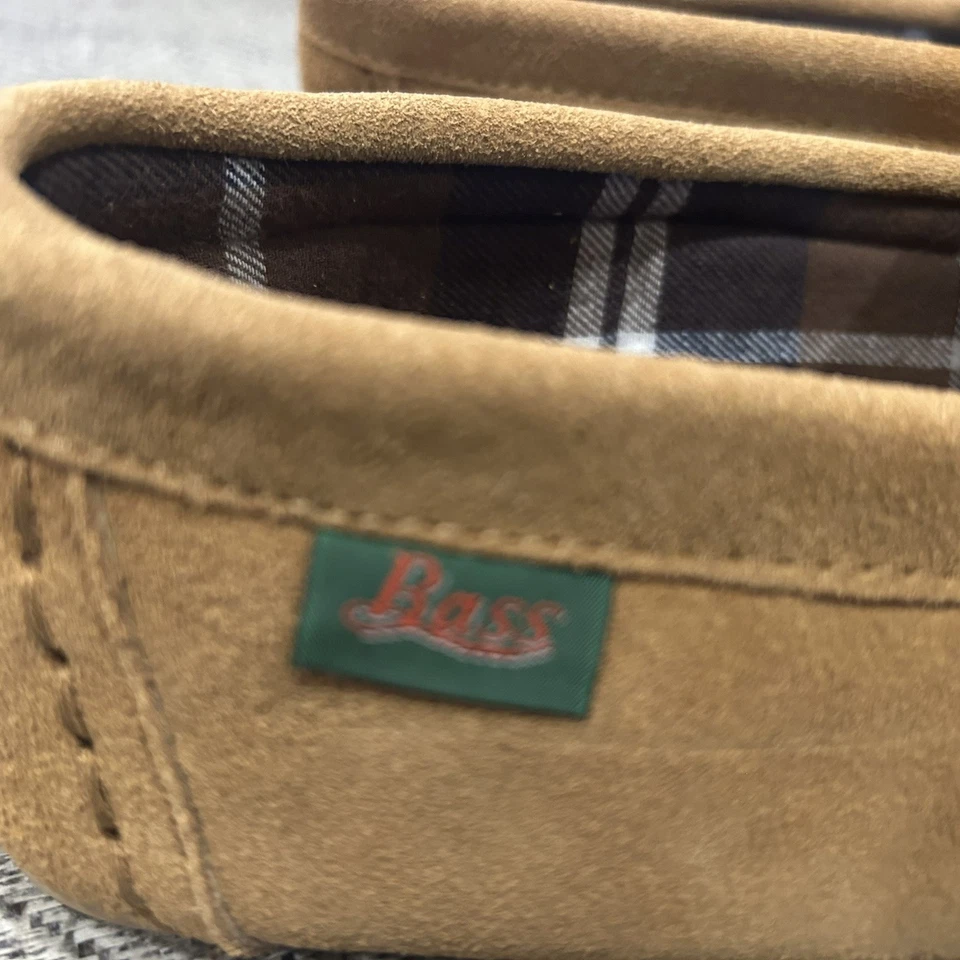 Zapatillas de casa Bass & Co Compass bronceadas para hombre talla 13 Foto 4 de 4