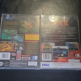 SEGA Soviet Strike + Black Fire Lot of 2 Sega Saturn NTSC-U/C (US/Canada)