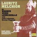 RICHARD WAGNER - Lauritz Melchior In Wagner, Verdi & Leoncavallo (rare - CD