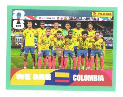 Panini FIFA WM 2026 World Cup 2026 Sticker Colombia COL 13 We Are Colombia Team