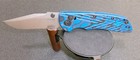 Hogue Deka 24273, Gen. 2 Folding Knife, Blue G-Mascus G-10, CPM 20CV — photo 2