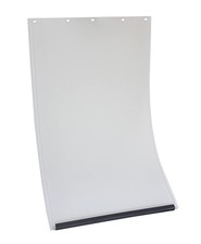 Best Pet Flap Large Replacement Dog 10 1/8" x 16 7/8", Clear Frosted