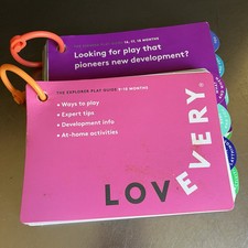 Lovevery Play Guides Set 2 Parents Manual 16-18 Mo And 9-10 Mo. Education