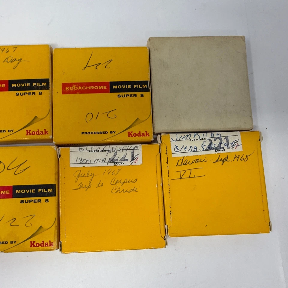 Vintage Kodak Kodachrome Super 8 Movie Film Reels - Lot of 10 Home Movies 1960's - Image 4 of 4